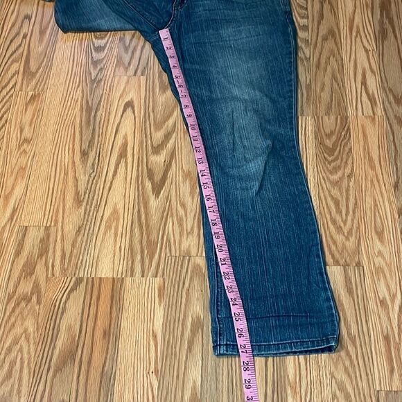 Guess Y2K Crop Capri Jeans , low rise, 28 - Picture 7 of 9